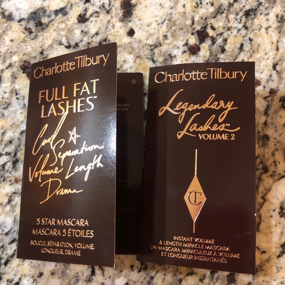 Charlotte Tilbury Mascara Sample Bundle LEGENDARY LASHES Vol. 2; FULL FAT LASHES - Picture 5 of 6